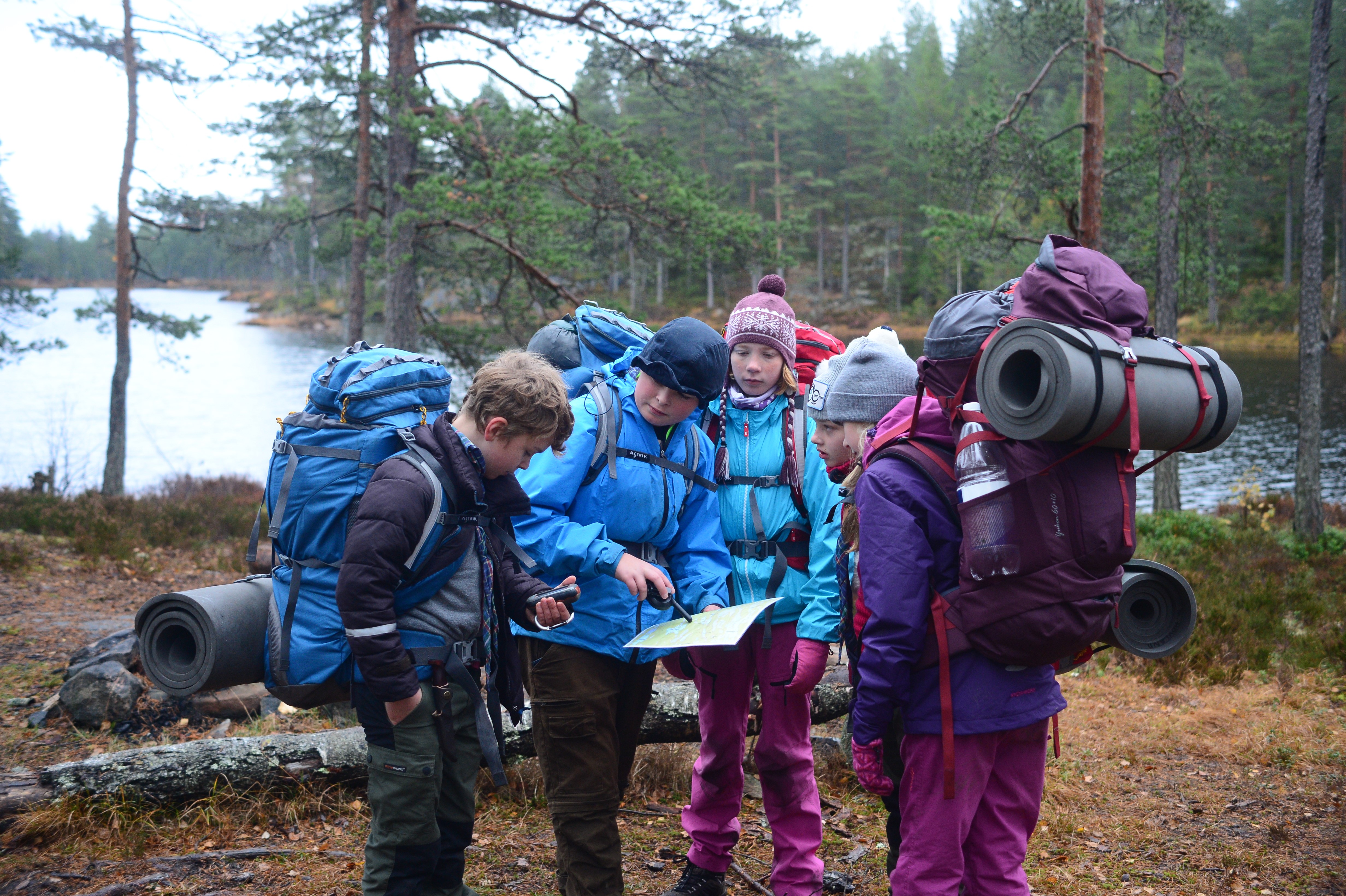 Speidere på patruljetur