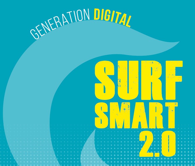 Surf Smart 2.0 – Generation Digital, logo med bølge